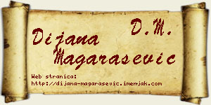 Dijana Magarašević vizit kartica